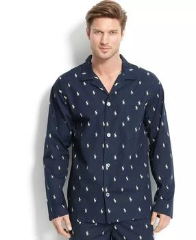 Ralph Lauren | Men's All Over Polo Player Pajama Shirt,商家Macy's,价格¥287