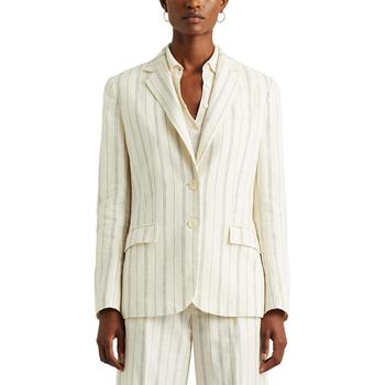 秋装拉夫劳伦西装, Ralph Lauren | Striped Linen Twill Blazer商品图片 3.7折