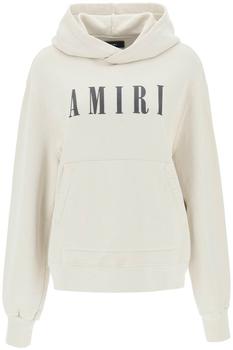 amiri衬衫真假, AMIRI | Amiri Logo-Print Jersey Knit Hoodie商品图片 6.7折