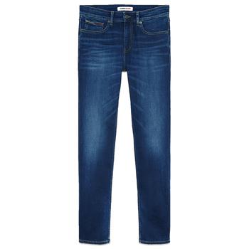 推荐Tommy Jeans Ryan Relaxed Straight Jeans - Aspen Dark Blue Stretch商品