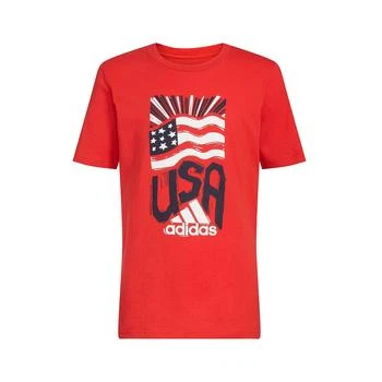 推荐Big Boys Short Sleeve USA T-shirt商品