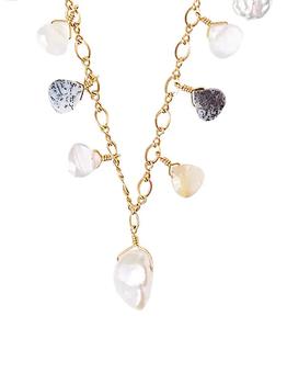 Chan Luu是什么牌子, Chan Luu | 18K Gold-plated Multi-Stone Necklace商品图片 