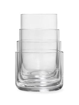 商品Aarke | Aarke 4-Piece Nesting Glasses Set,商家Saks Fifth Avenue,价格¥355图片