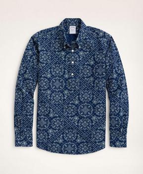 布克兄弟 衬衫, Brooks Brothers | Regent Regular-Fit Sport Shirt, Bandana Print商品图片 4.2折