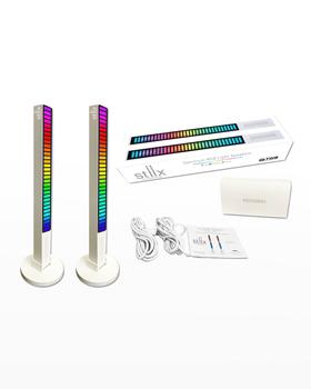 商品Stiix | Spectrum RGB Light Wireless Stereo Speakers,商家Neiman Marcus,价格¥418图片