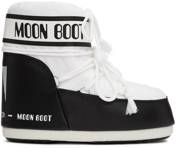 Moon Boot | White & Black Icon Boots商品图片,独家减免邮费