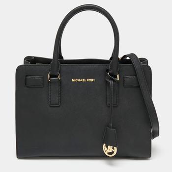 michael kors tote托特包, [二手商品] Michael Kors | MICHAEL Michael Kors Black Saffiano Leather Dillon Tote商品图片 满1件减$100, 满减