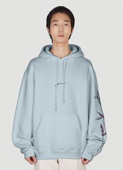 OAMC | Lilium Hooded Sweatshirt in Light Blue商品图片,