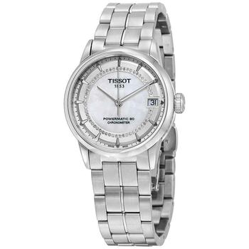 tissot automatic代购, Tissot | T-Classic Automatic Mother of Pearl Dial Diamond Ladies Watch T086.208.11.116.00商品图片 2.9折