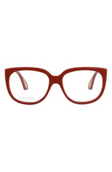 推荐56mm Fashion Rectangle Optical Glasses商品
