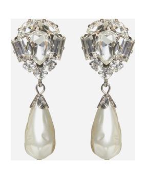 商品Pearl Pendant Crystal Earrings,商家Italist,价格¥1974图片