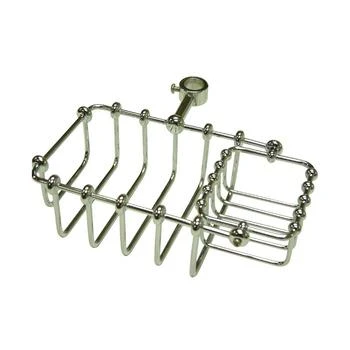 Kingston Brass | Vintage 7-Inch Riser Mount Soap Basket in Polished Chrome,商家Macy's,价格¥475