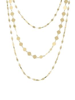 商品LANA | Blake Remix 14K Yellow Gold Layered Chain Necklace,商家Saks Fifth Avenue,价格¥10496图片