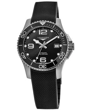 推荐Longines HydroConquest Automatic Black Dial Rubber Strap Men's Watch L3.780.4.56.9商品