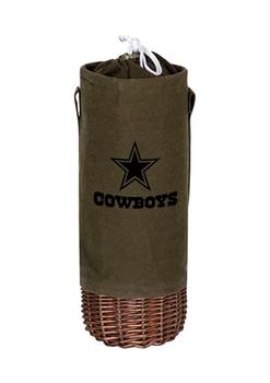 商品Heritage | NFL Dallas Cowboys Malbec Insulated Canvas and Willow Wine Bottle Basket,商家Belk,价格¥589图片