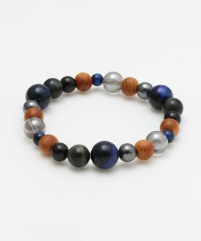 雷蒙威是什么牌子, 岩座 | 威風堂々 - Lapis Tiger Eye Bracelet商品图片 