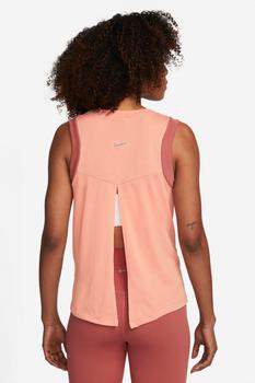 nike court瑜伽, NIKE | Yoga Dri-FIT Tank - Madder Root/Canyon Rust/Grey商品图片 