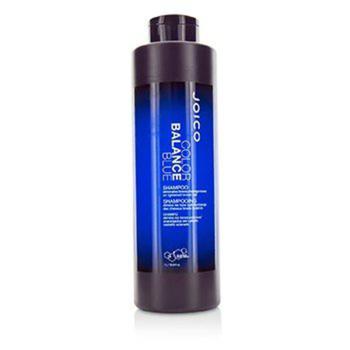 商品Joico - Color Balance Blue Shampoo (Eliminates Brassy/Orange Tones on Lightened Brown Hair) 1000ml/33.8oz图片