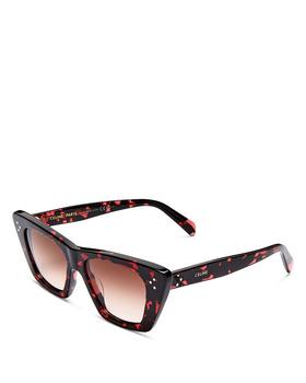 Celine | Bold 3 Dots Cat Eye Sunglasses, 51mm商品图片,额外9.5折, 独家减免邮费, 额外九五折