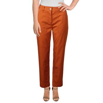 10 Crosby Derek Lam, Derek Lam | Derek Lam 10 Crosby Womens Therese Solid Pocket Straight Leg Pants商品图片 2.5折