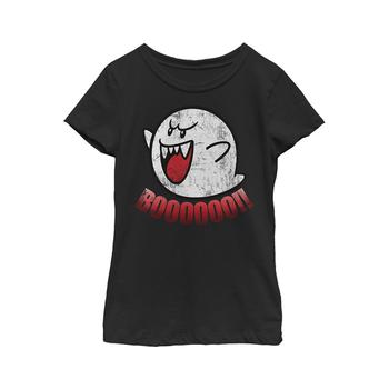 推荐Girl's Retro Boo Ghost  Child T-Shirt商品