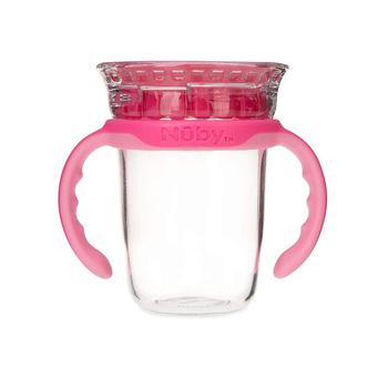商品Nuby | No-Spill Edge 360 2 Stage Drinking Cup with Removable Handles, Red,商家Macy's,价格¥115图片