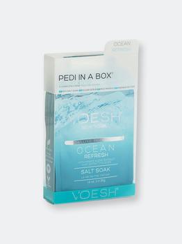 推荐Ocean Refresh Pedi in a Box 4 Step Ocean Refresh (Blue) SINGLE商品