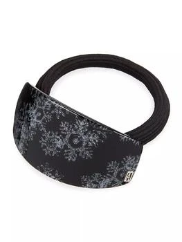 Alexandre de Paris | Snowflake Pony Hair Tie 