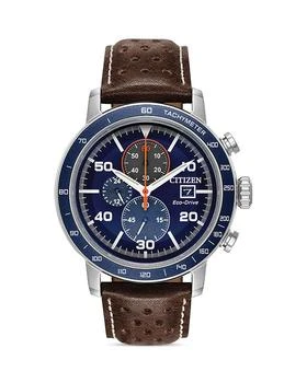 Citizen | Eco-Drive Brycen Weekender Chronograph, 44mm,商家Bloomingdale's,价格¥2103