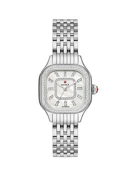 推荐Meggie Stainless Steel & Diamond Bracelet Watch商品