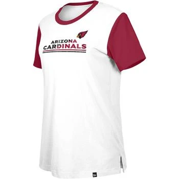 推荐New Era Cardinals Third Down Colorblock T-Shirt - Women's商品