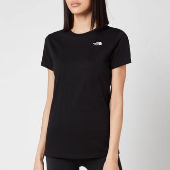 推荐The North Face Women's Simple Dome Short Sleeve T-Shirt - TNF Black商品