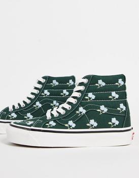 Sandy Liang是什么牌子, Vans | Vans UA SK8-Hi 38 DX Sandy Liang trainers in green商品图片 7.5折