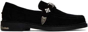 推荐SSENSE Exclusive Black Hardware Loafers商品