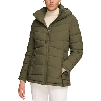 Calvin Klein | Women's Stretch Hooded Puffer Coat, Created for Macy's 4.4折×额外7折, 额外七折