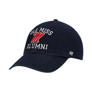 product Men's Navy Ole Miss Rebels Alumni Clean Up Adjustable Hat image