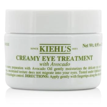 Kiehl's | Kiehl's 科颜氏 牛油果保湿眼霜 28g 7.2折, 满$138减$20, 满$1享9折, 满减, 满折