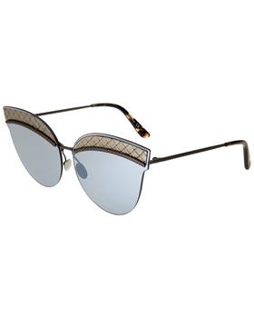 推荐Bottega Veneta Women's BV0101S 64mm Sunglasses商品