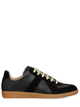 Replica Leather & Suede Low Top Sneakers product img
