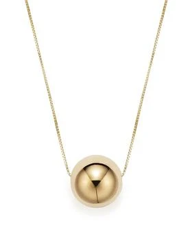 Bloomingdale's | 14K Yellow Gold Bead Pendant Necklace, 18" - 100% Exclusive,商家Bloomingdale's,价格¥2432