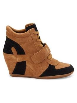 Bowie Suede Wedge Sneakers product img