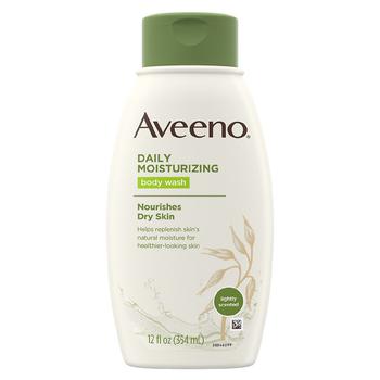 Aveeno | Daily Moisturizing Dry Skin Body Wash, Prebiotic Oat商品图片,独家减免邮费