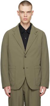 商品Nanamica | SSENSE Exclusive Khaki Alphadry Club Blazer,商家SSENSE,价格¥2891图片