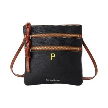 Dooney & Bourke | Women's Pittsburgh Pirates Pebble Triple-Zip Core Crossbody Purse,商家Macy's,价格¥1254