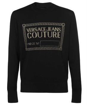 推荐Versace Jeans Couture LOGO EMBROIDERED Knit商品