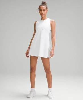 推荐Grid-Texture Sleeveless Tennis Dress商品