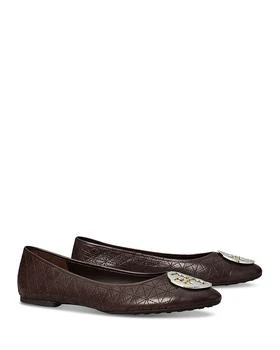 Tory Burch | Women's Claire Quilted Slip On Ballet Flats 5.9折