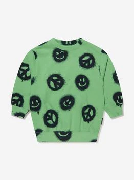 推荐Kids Organic Cotton Monti Sweatshirt In Green商品