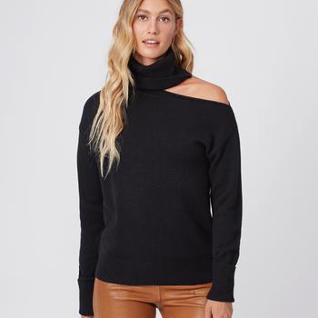 Paige是什么牌子, Paige | Paige Raundi Sweater Knit - Black商品图片 