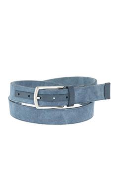 zegna皮带, Zegna | Ermenegildo Zegna Men's Blue Other Materials Belt商品图片 